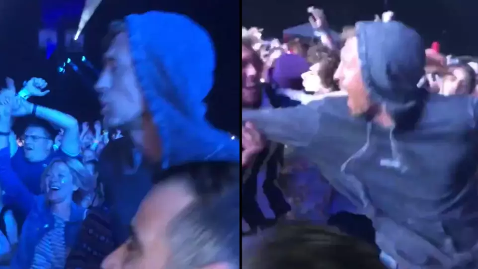 ​Peter Crouch Spotted In Another Mosh Pit At Festival