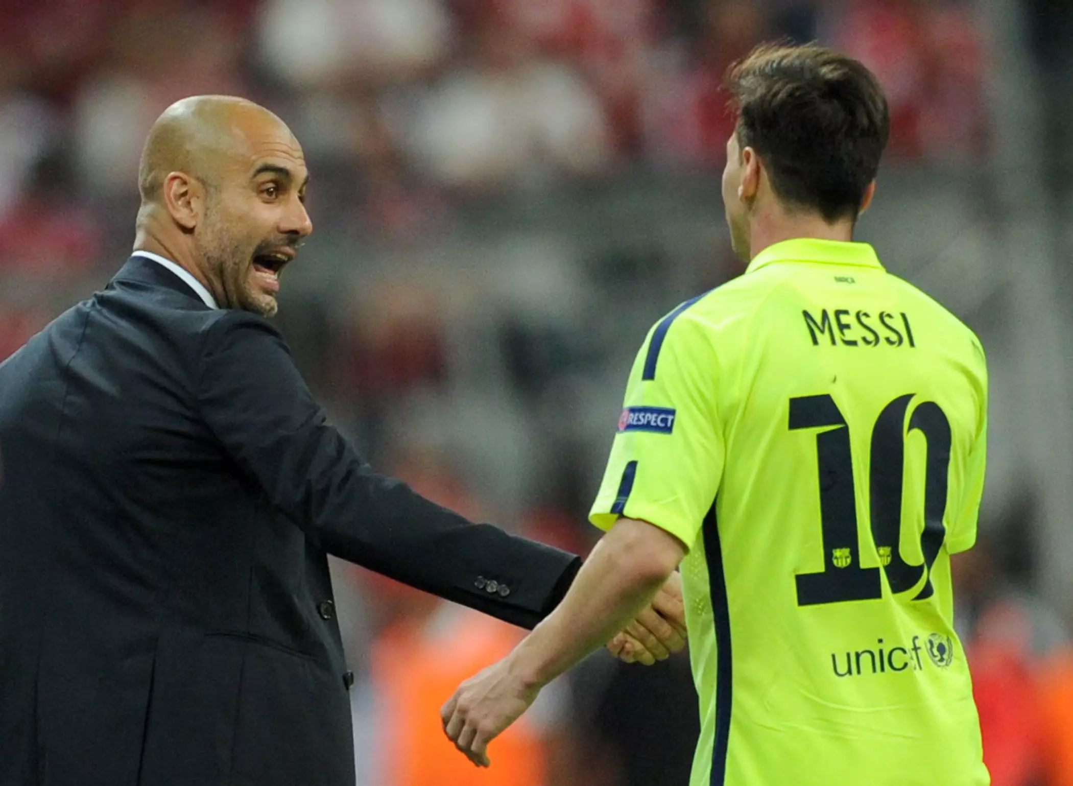 Messi could be reunited with Guardiola. Image: PA Images