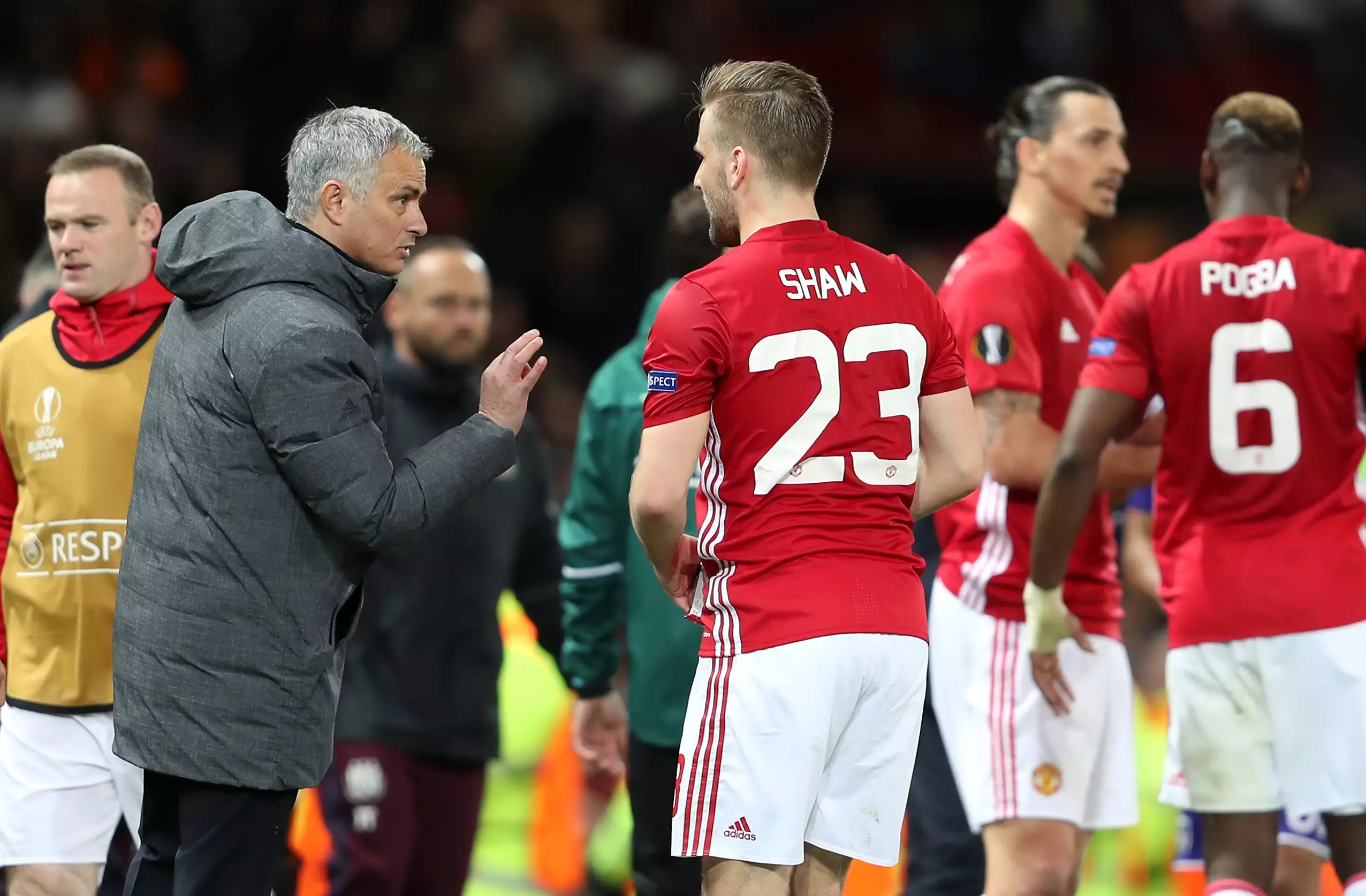 Jose Mourinho and Luke Shaw had a complicated relationship at Man Utd