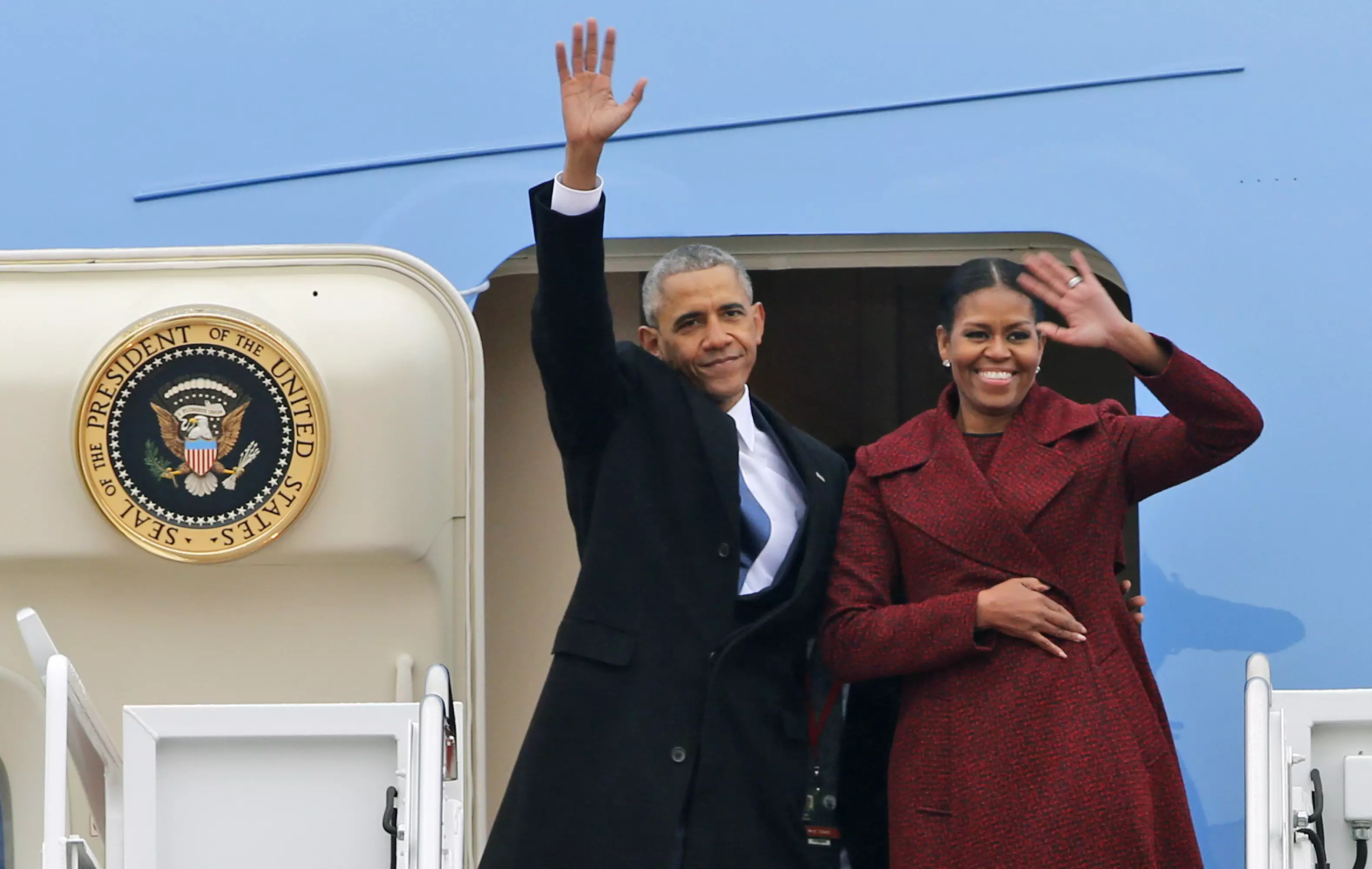 Here's What Obama Got Up To On His First Day As A Civilian 