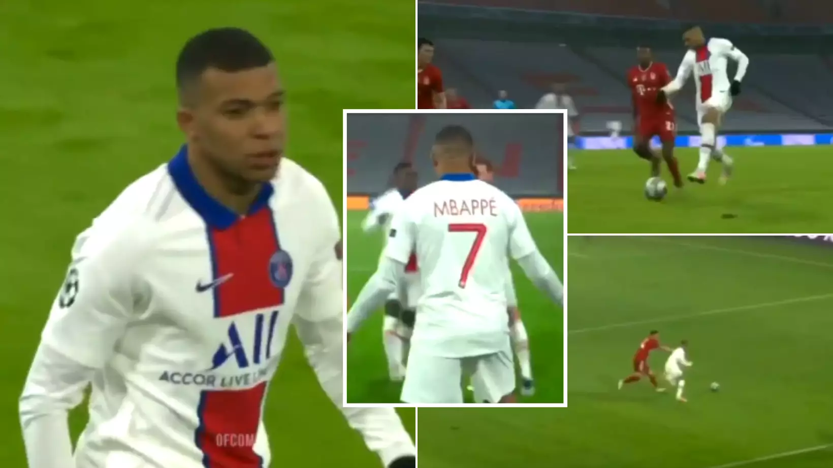 Stunning Compilation Of Kylian Mbappe's Performance Vs. Bayern Munich Shows He's A Generational Talent