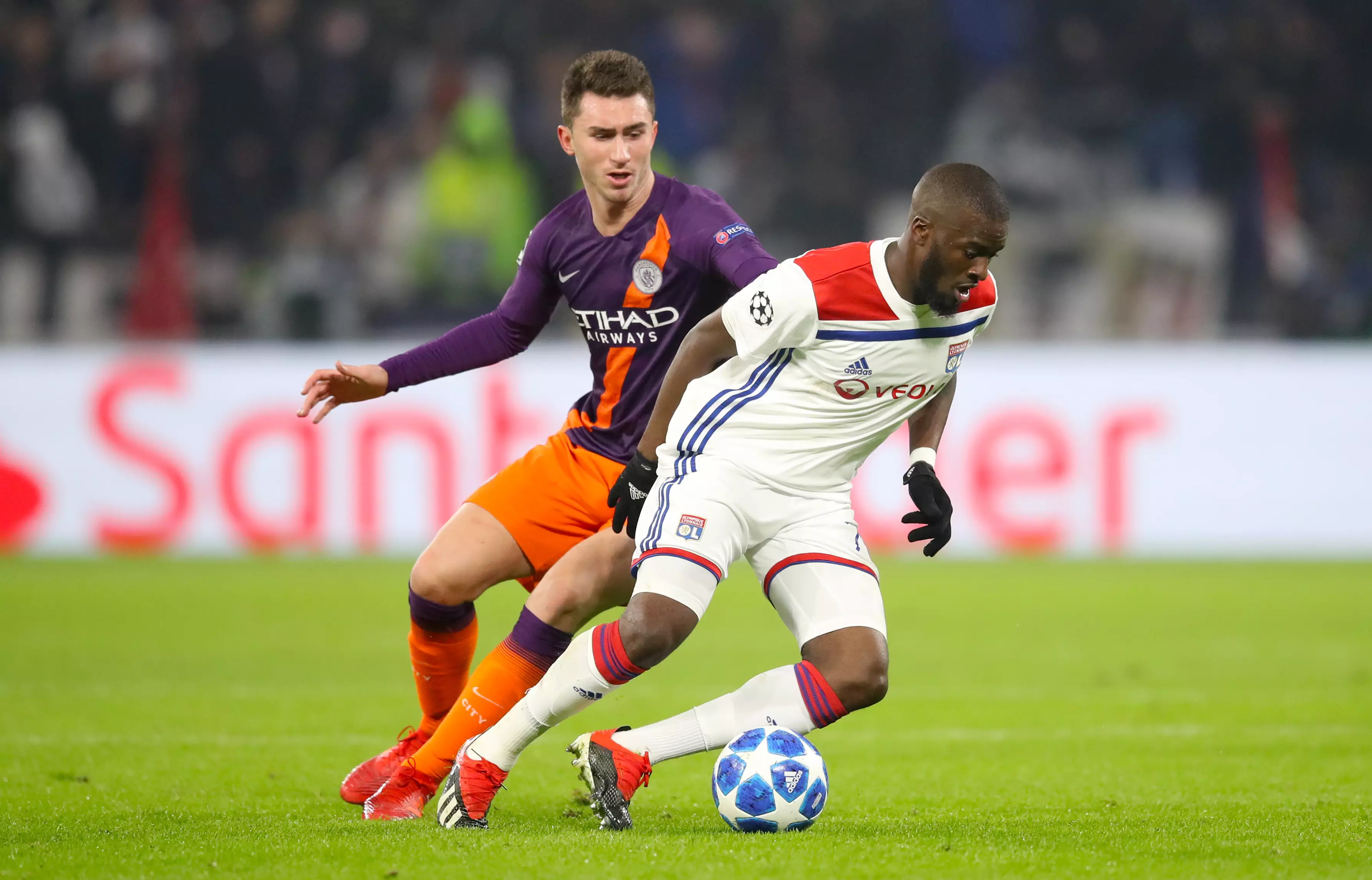 Ndombele impressed in two games against Manchester City in the Champions League last season. Image: PA Images