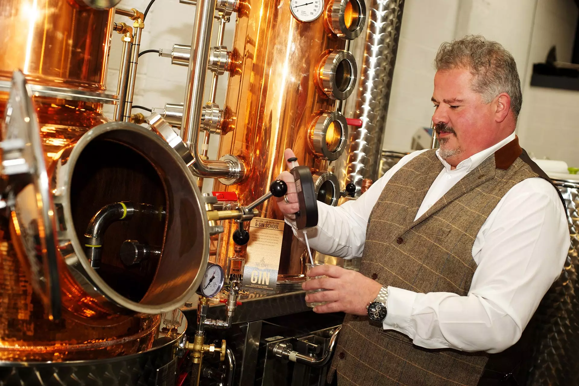 Nelson's Distillery & School is currently brewing the unique gin (