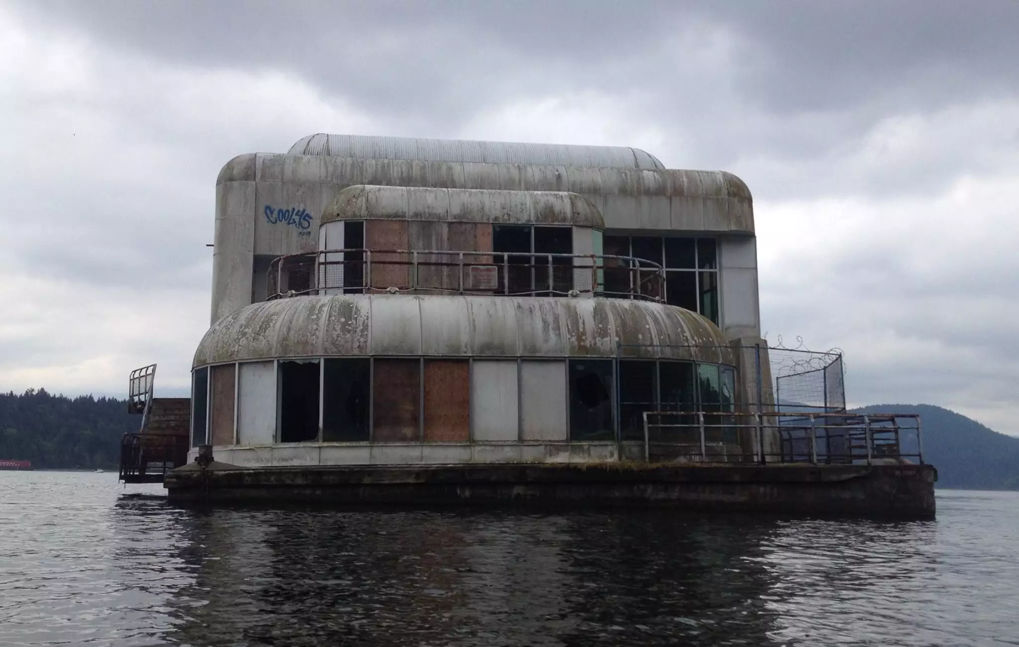 This Floating McDonald's Was Abandoned For 30 Years, And It's Creepy As Hell