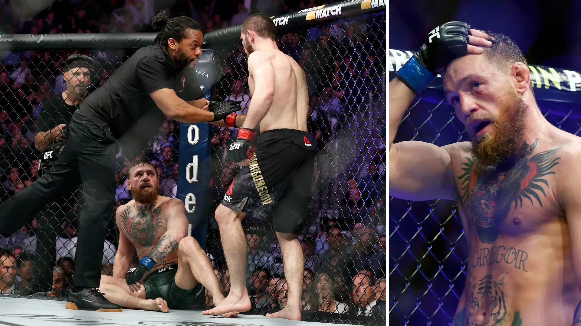 Referee Herb Dean Reveals The Real Reason For Not Intervening In Khabib-McGregor