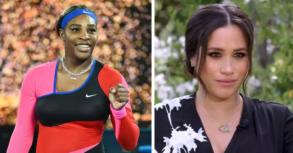 Serena Williams voiced her support for Meghan (