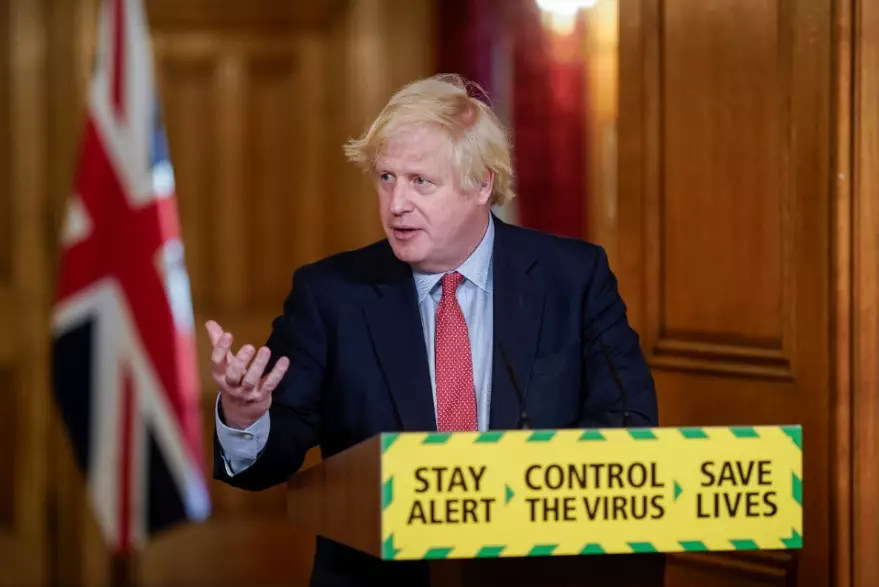 Boris Johnson made the announcement during the No 10 press conference (