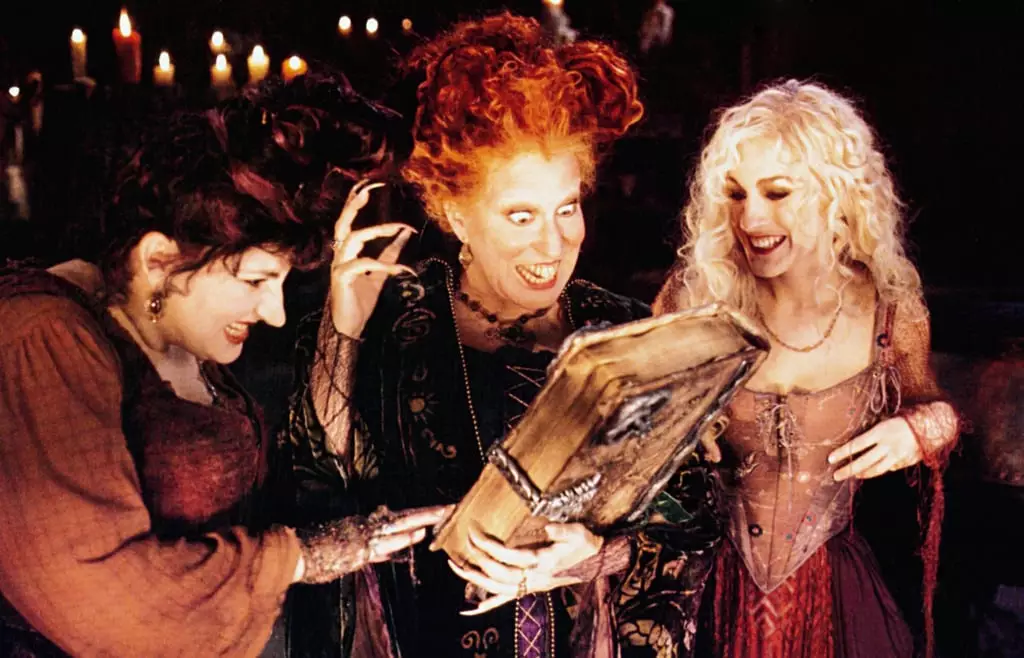 The Sanderson sisters Winifred, Sarah, and Mary are back (