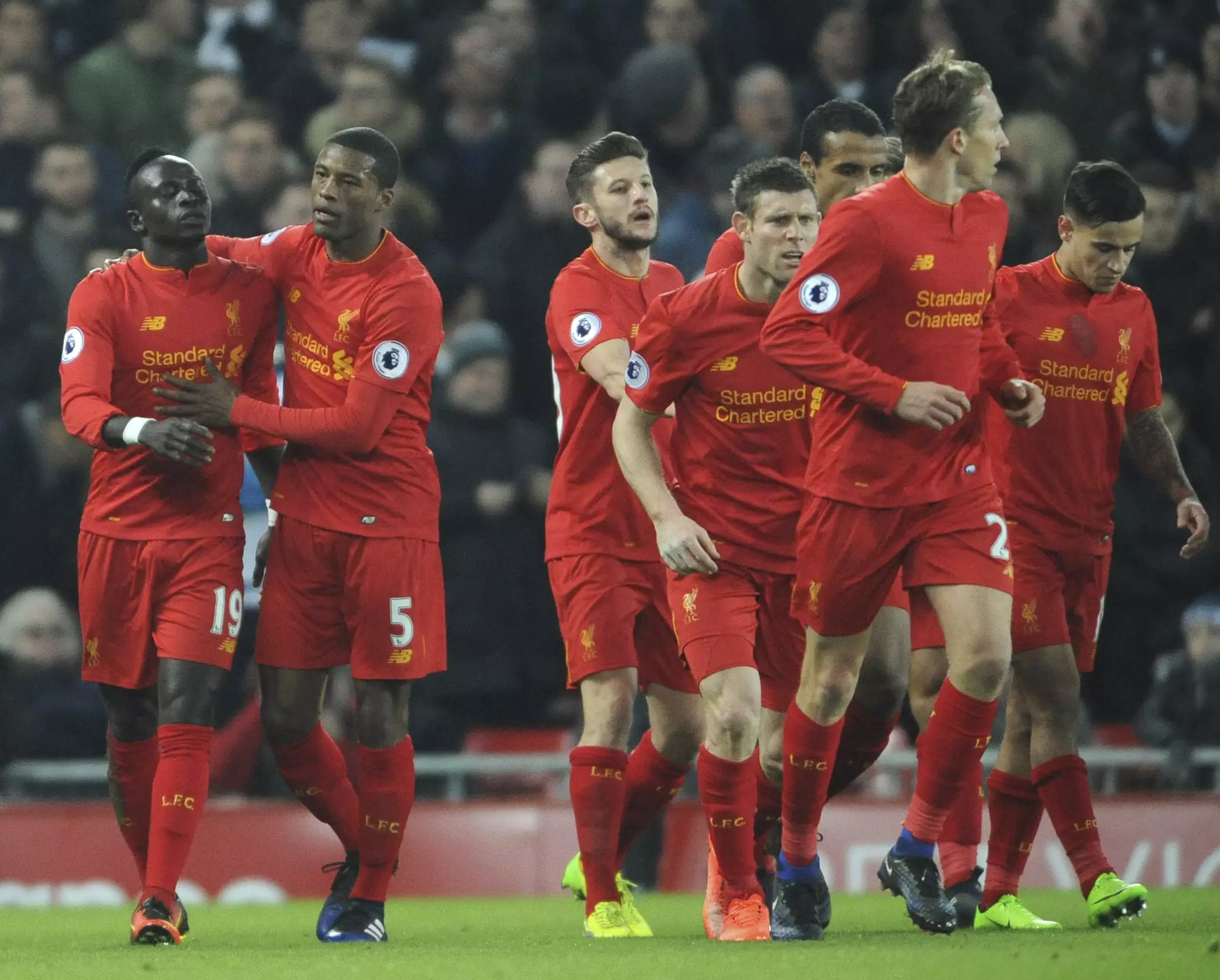 WATCH: You May Have Missed Georginio Wijnaldum's Incredible Celebration For Liverpool Goal