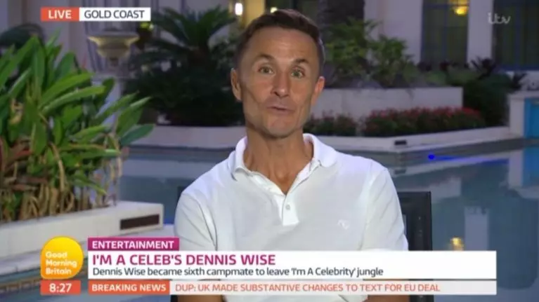 ​Dennis Wise Addresses Accusations Of 'Bullying' Iain Lee In 'I'm A Celebrity'