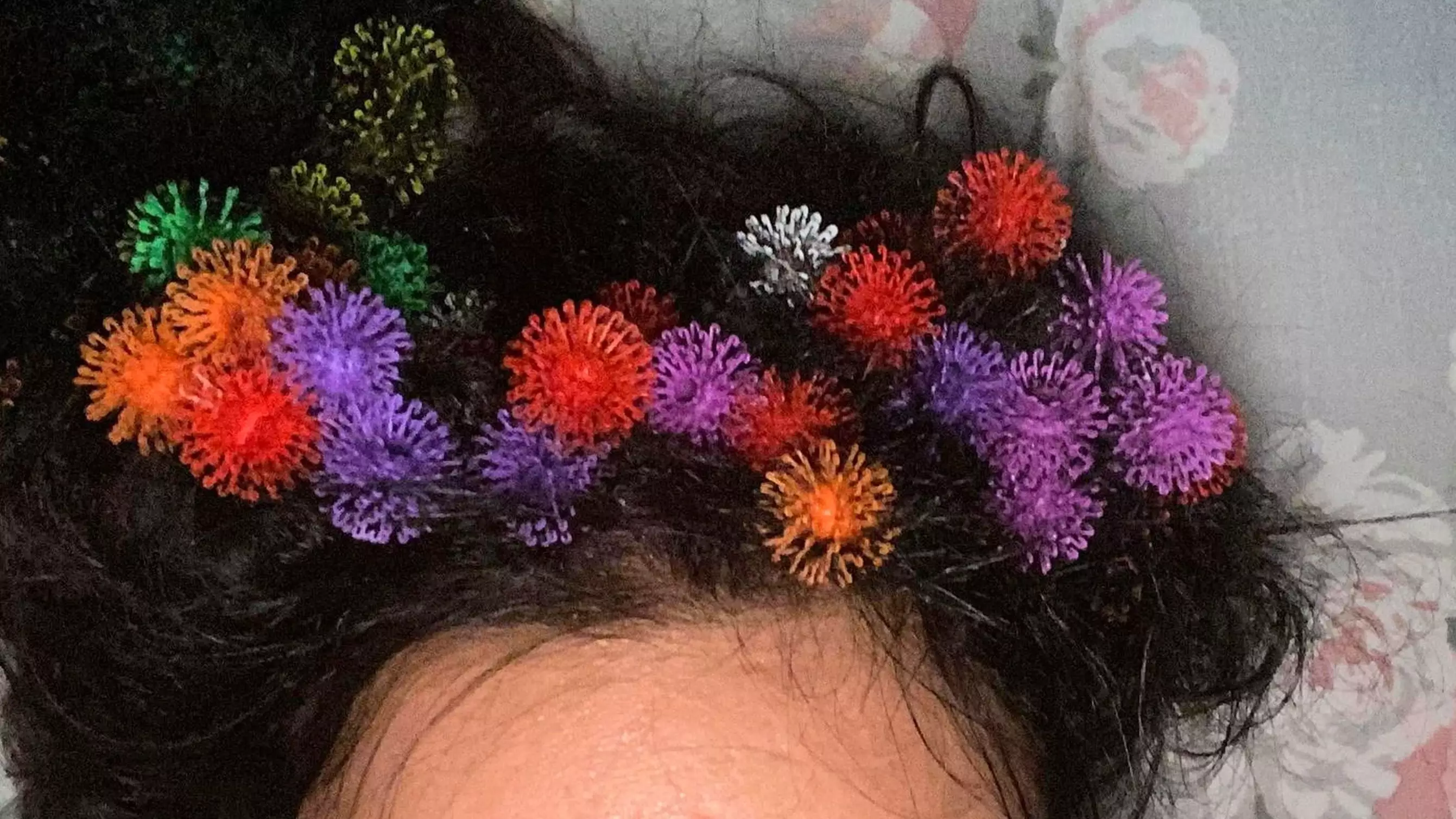 Mum Feared She Would Have To Cut Her Hair After Kids Get Bunchem Toys Entangled