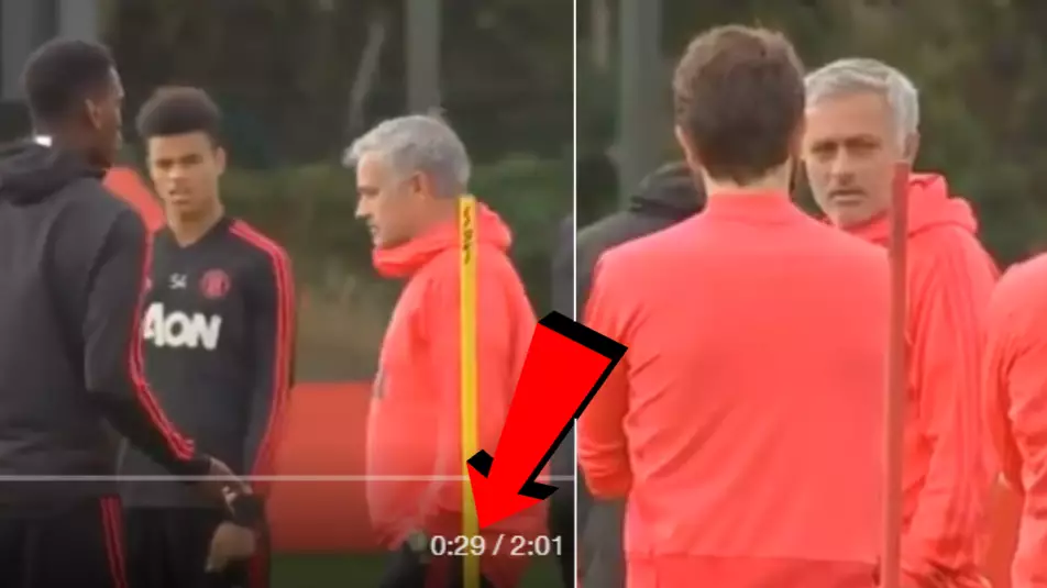 People Think They've Worked Out What Jose Mourinho Said To Paul Pogba In Training 