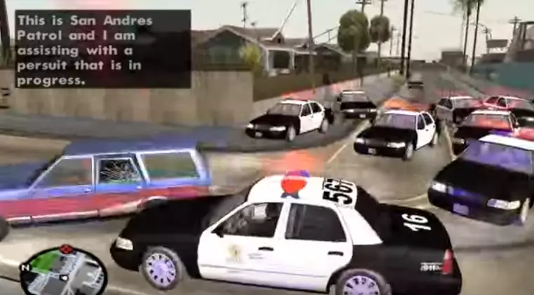 Guy Plays 'GTA San Andreas' Using 'Real LAPD' Tactics, Chaos Ensues