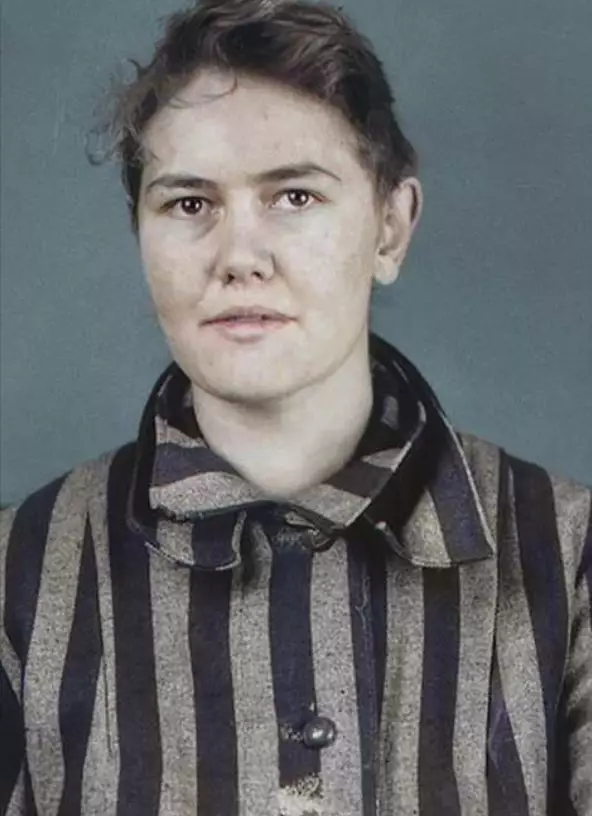 Deliana Rademakers' photograph is among those that have been colourised as part of the project.