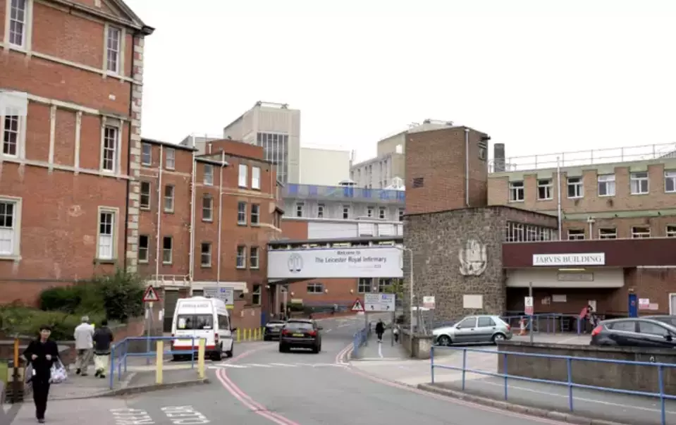 The botched procedure took place at Leicester Royal Infirmary.