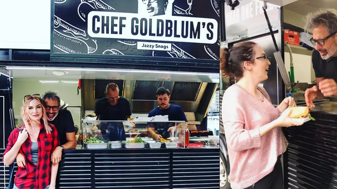 Jeff Goldblum Has A Fast Food Van And We All Want His Sandwiches 