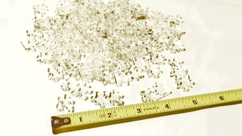 A Puzzle Company Is Selling A Jigsaw That Is Completely See-Through