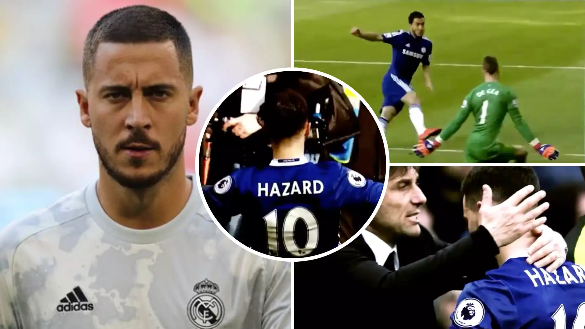 Chelsea Fan Shares Incredible Eden Hazard Video After Real Madrid Star's Latest Injury
