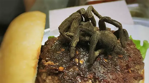 Spider Burger Shocks Diners At North Carolina Restaurant