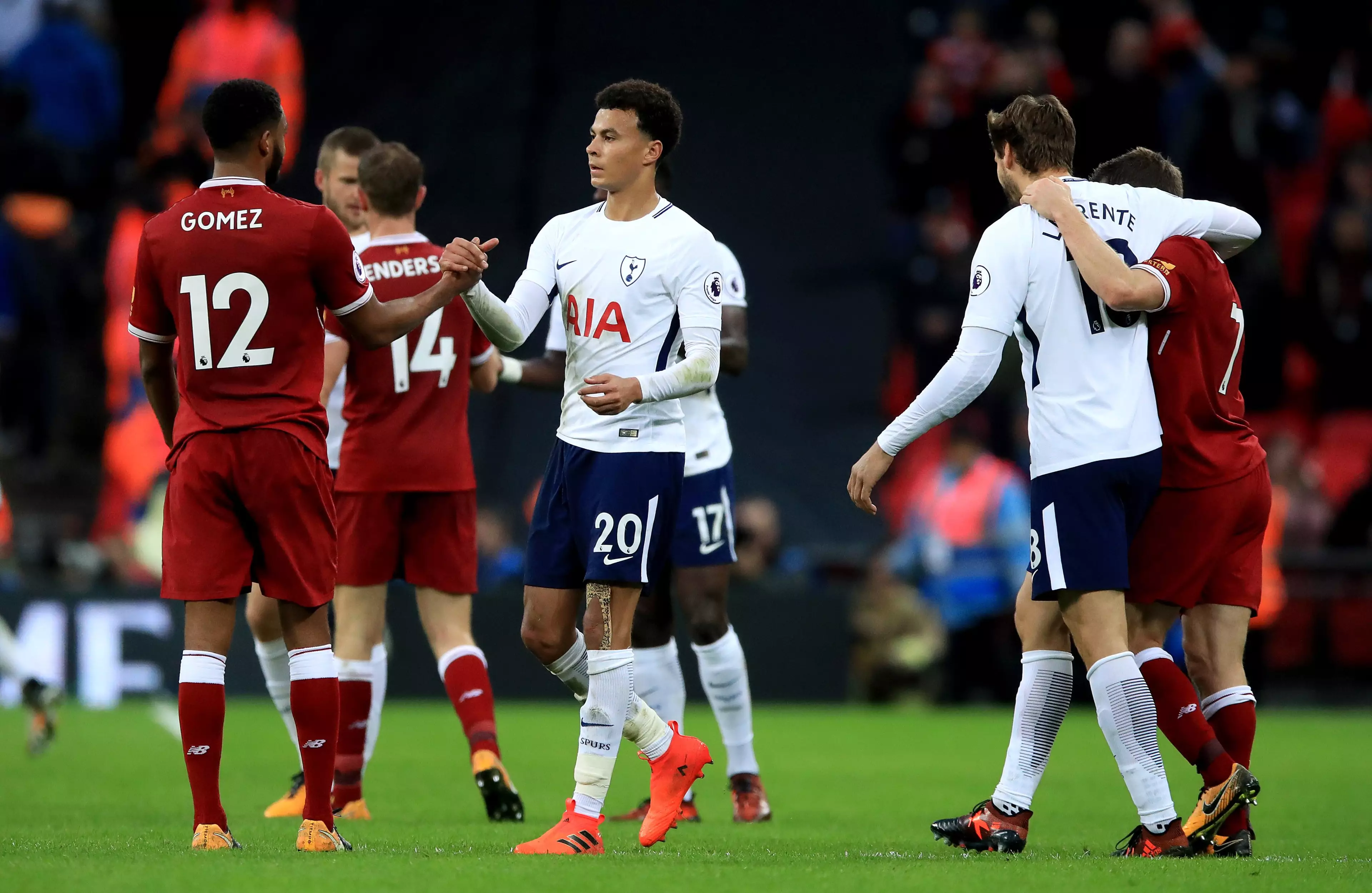 Spurs put four past Liverpool in October. Image: PA Images