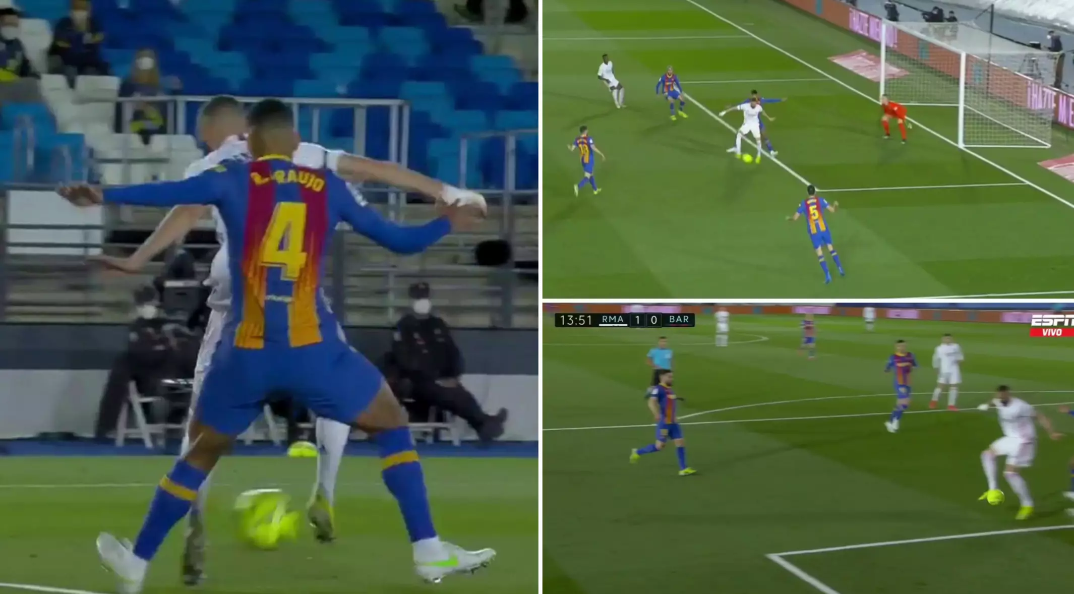 Karim Benzema Has Just Scored The Most Audacious Backheel You'll Ever See In El Clasico