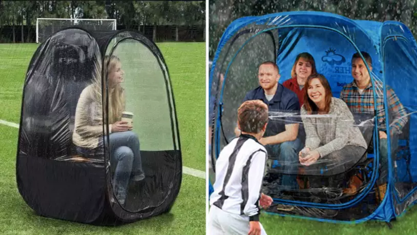 'Sports Pods' Are The Perfect Solution To Avoiding Sun Or Rain During Sporting Events 