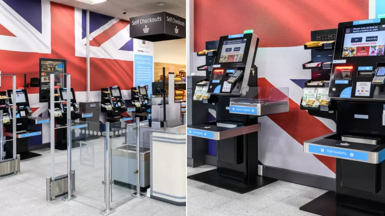 Aldi Is Trialling The Self-Service Tills We've All Been Waiting For