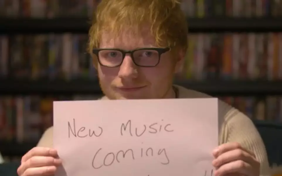Ed Sheeran Announces That He'll Be Releasing New Music This Week