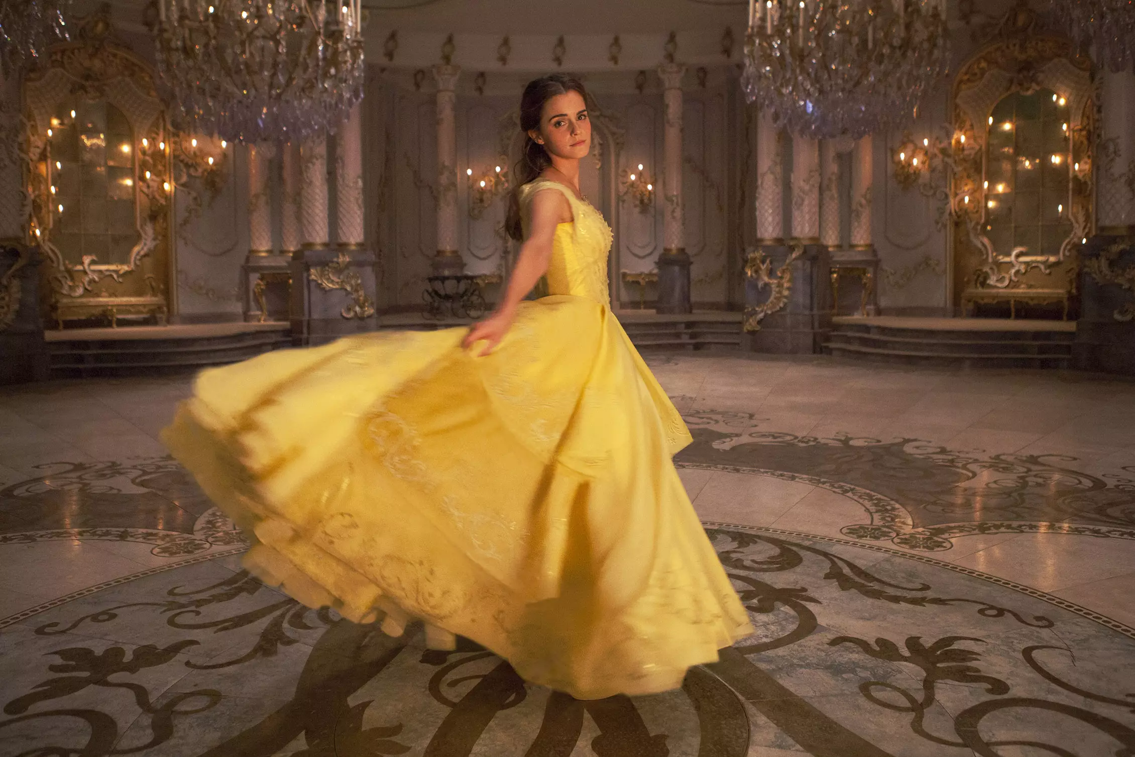 Emma Watson in the live-action 'Beauty and the Beast'.
