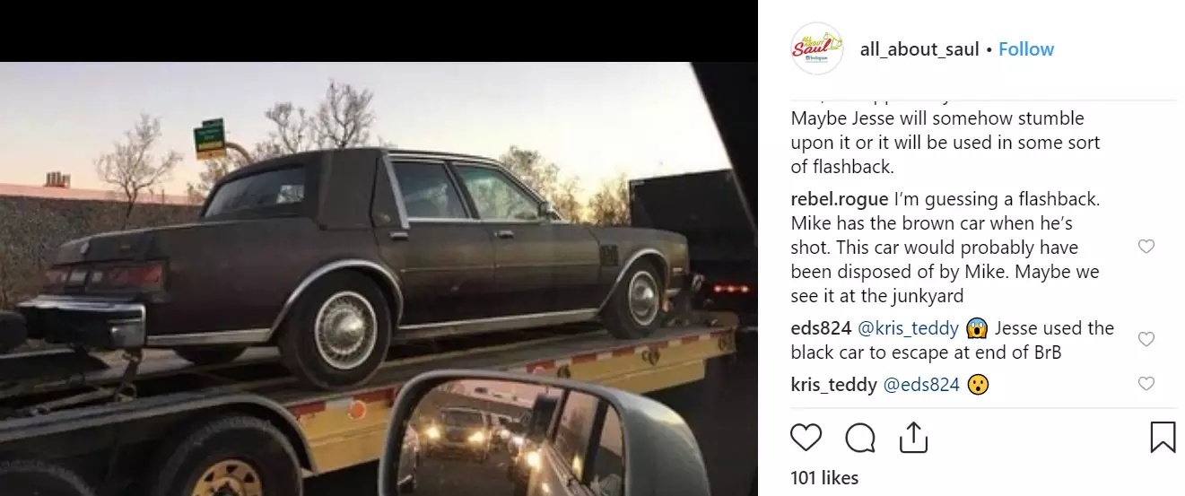 That automobile certainly looks like Mike's old whip.