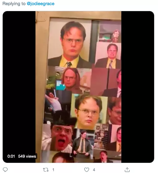 This The Office Dwight mural is really something (