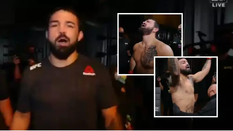 Mike Perry Walked Out To Beyonce's 'Halo' At UFC 255 By Mistake And It's The Best Thing You'll See Today