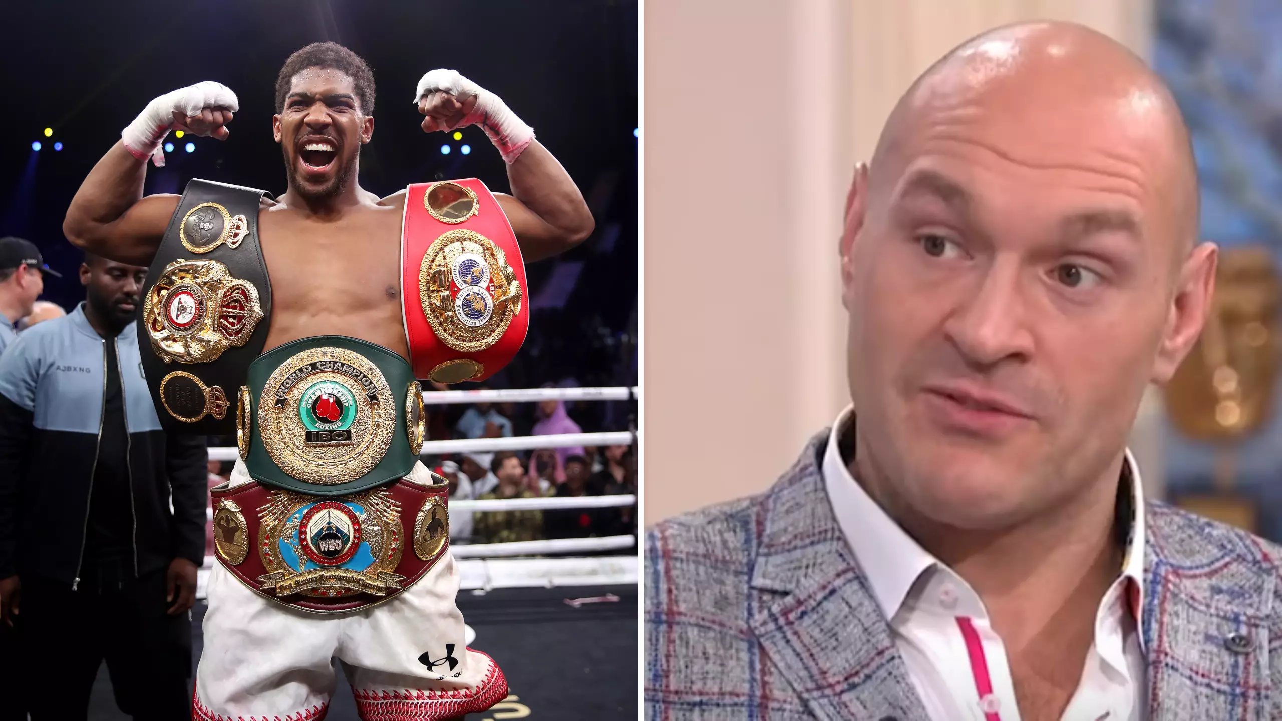Tyson Fury Takes Swipe At Anthony Joshua And Says He's Not The Real Champion