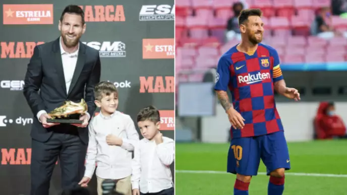 Lionel Messi Reveals How His Son Reacted When He Told Him He Wanted To Leave FC Barcelona
