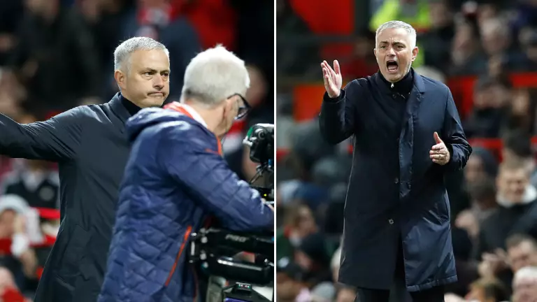 What Jose Mourinho Shouted At Tv Cameras Following Manchester United Comeback
