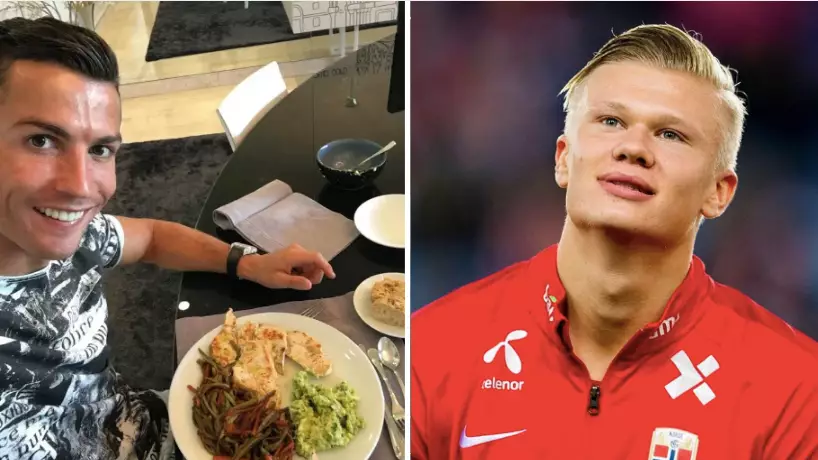 Erling Haaland Has Copied Cristiano Ronaldo's Diet To Become The Best 