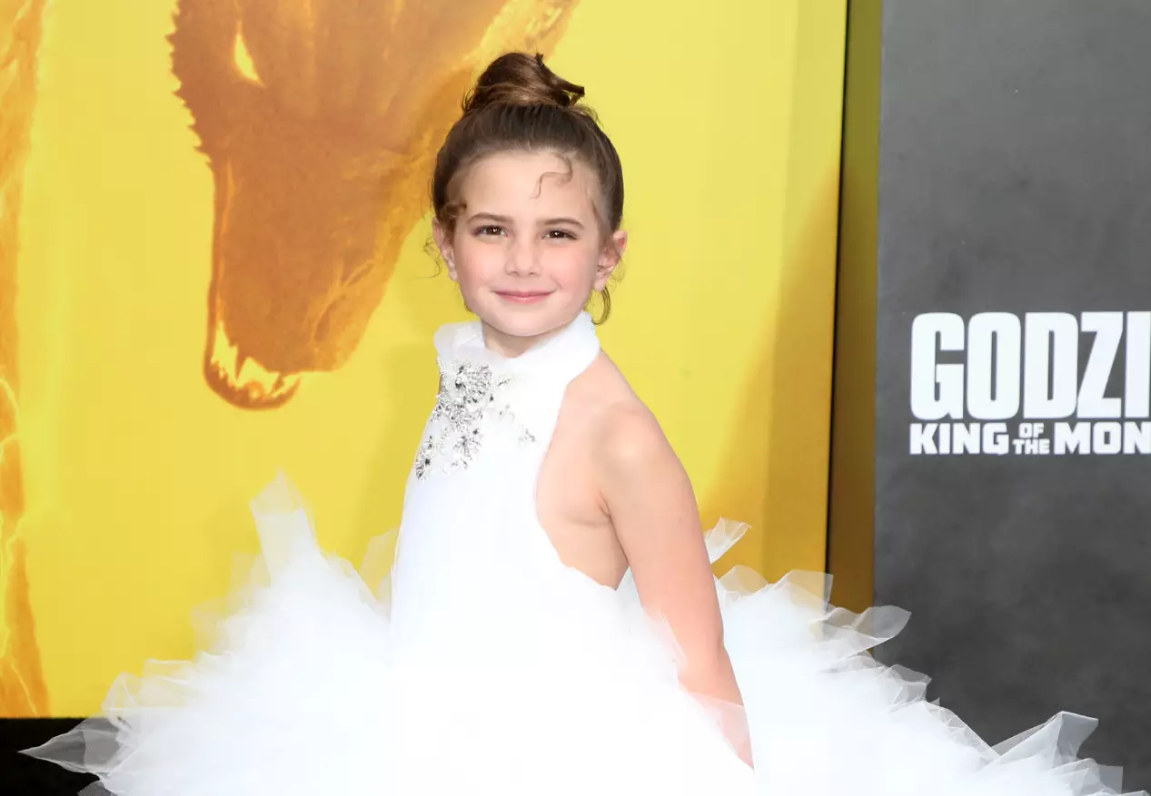 Lexi Rabe at the premiere of Godzilla: King Of The Monsters.