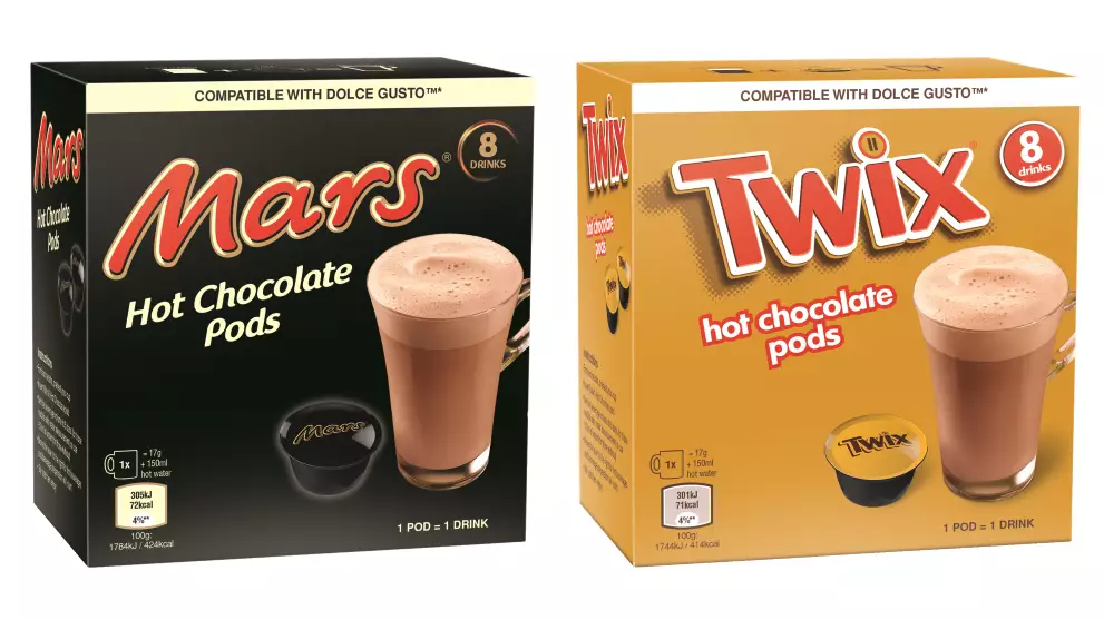 Aldi Is Selling Twix And Mars Bar Hot Chocolate Pods