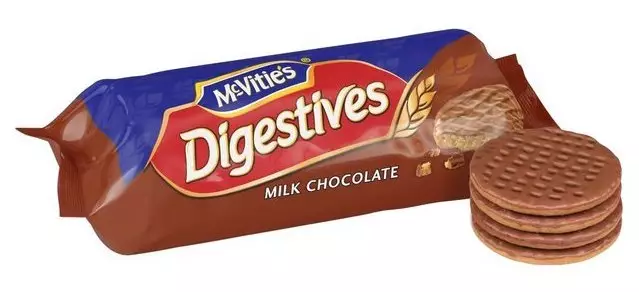 In a poll of 2000 Brits the Chocolate Digestive was crowned Britain's best biscuit (