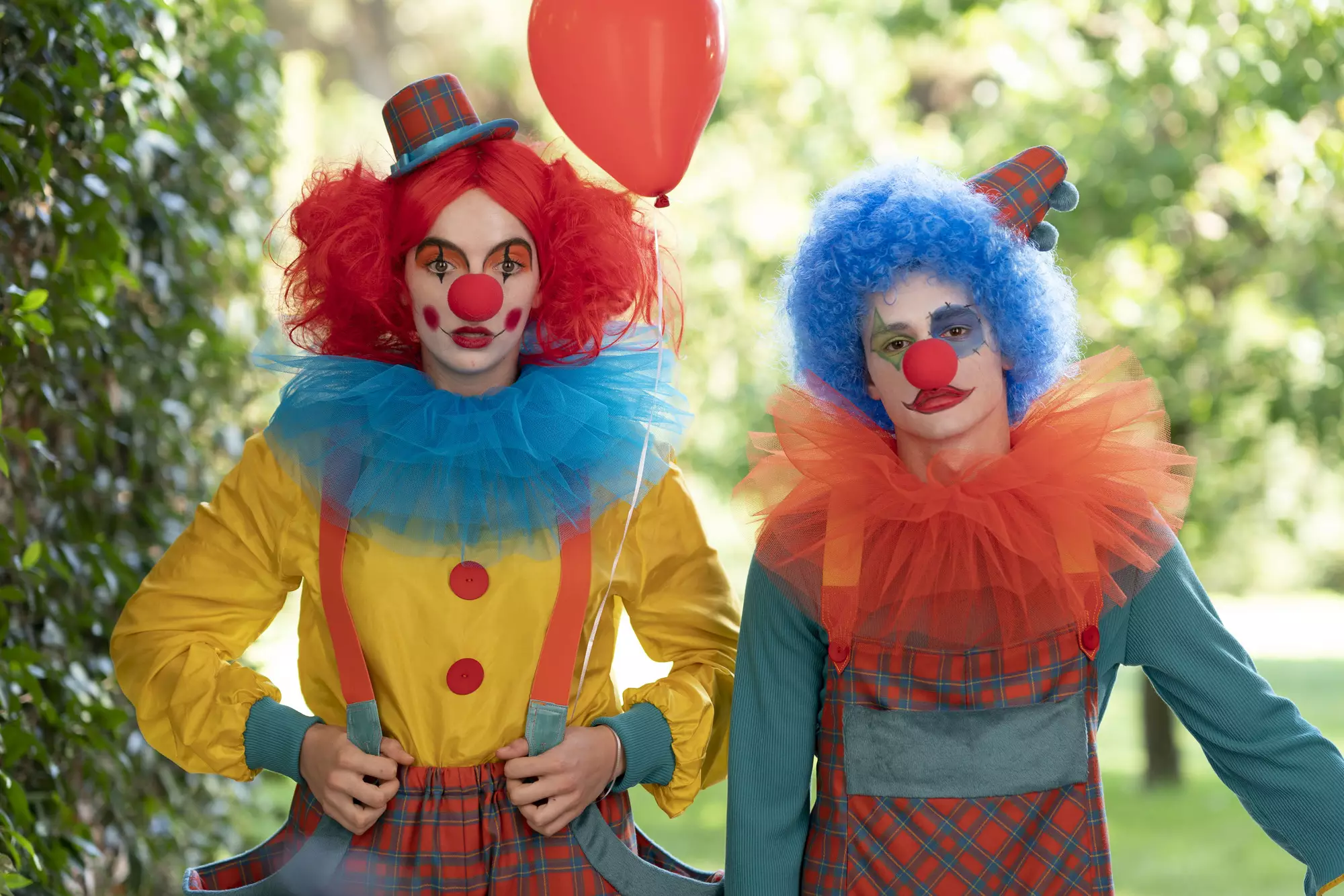 Villanelle can be seen dressed as a clown in the Series 3 trailer (