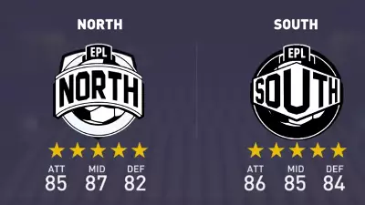 Someone Simulated The Premier League North vs South Game On FIFA 18