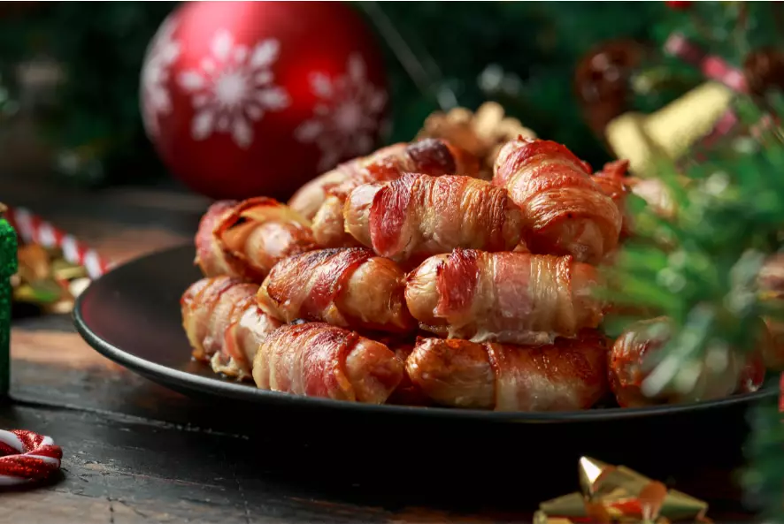 Pigs in blankets are a Christmas dinner staple (