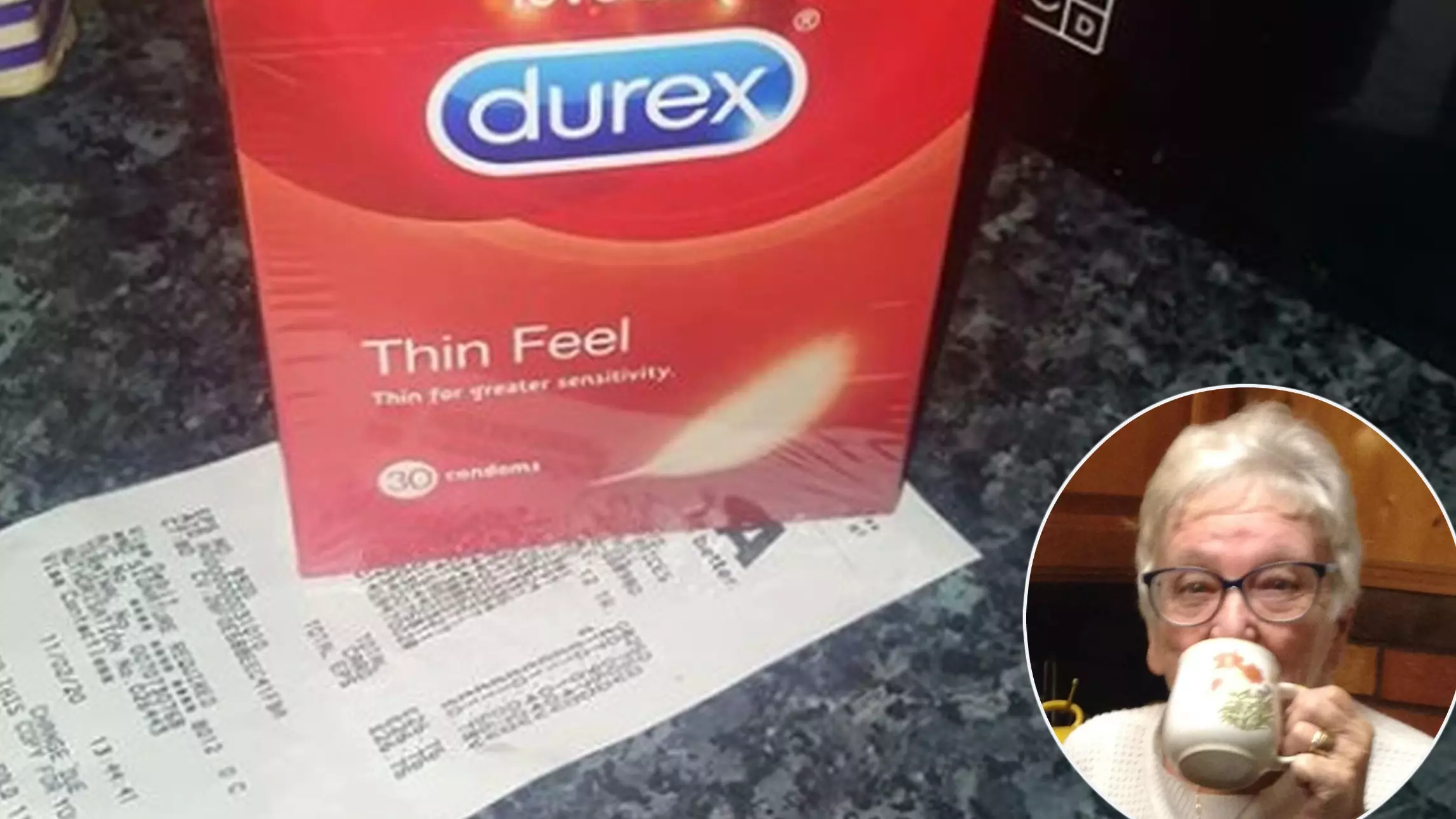 Gran Accidentally Buys 30-Pack Of Condoms Instead Of Teabags