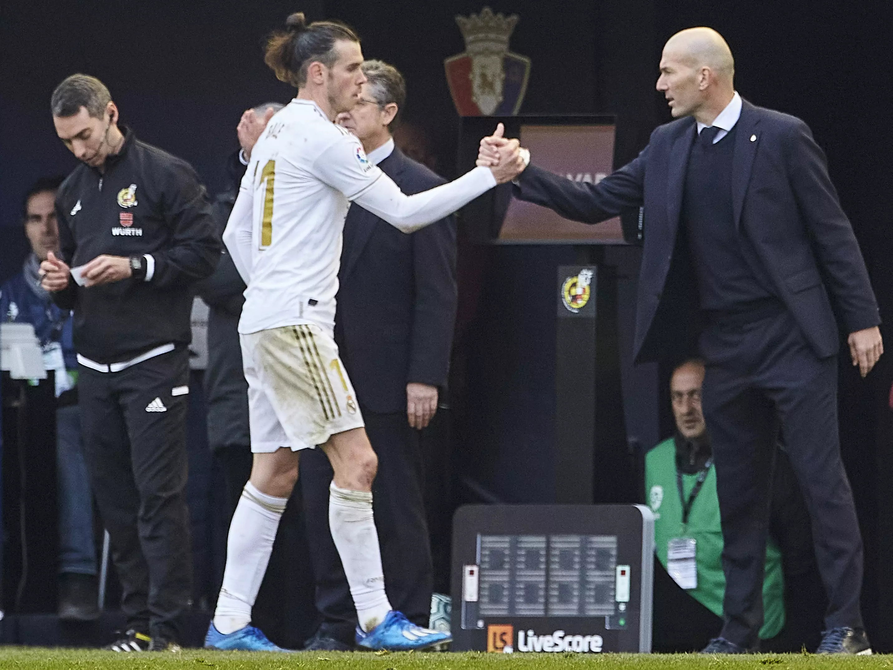 Bale has never been a favourite of Zidane's, despite winning him a Champions League final. Image: PA Images