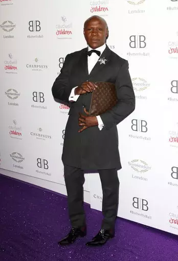 Chris Eubank Snr at the Caudwell Children Butterfly Ball.