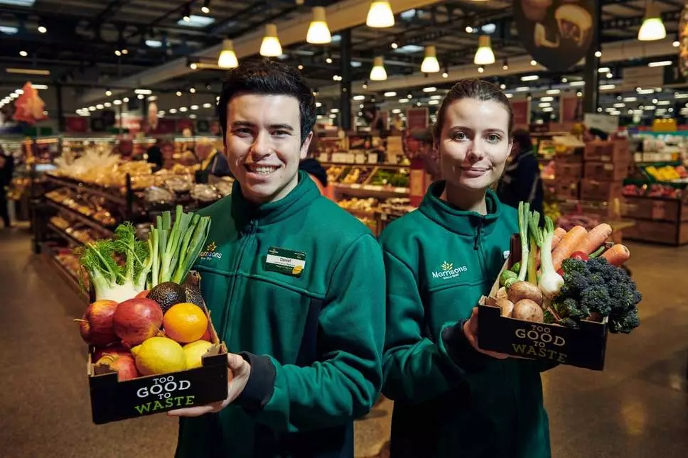 Morrisons is selling boxes of fruit and veg for £1.