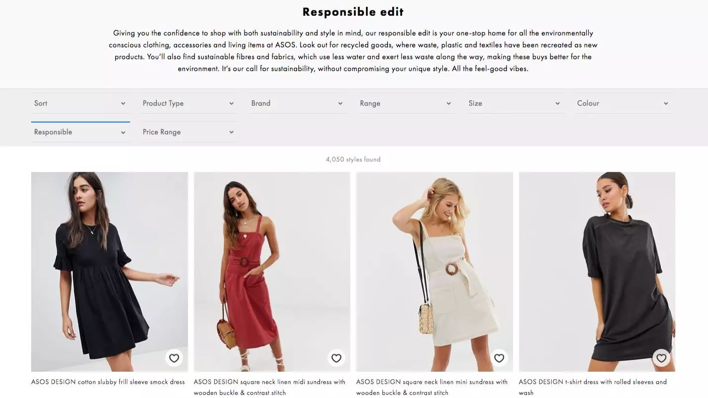 ASOS' 'Responsible Filter' Just Made It A Hell Of A Lot Easier To Shop Sustainably
