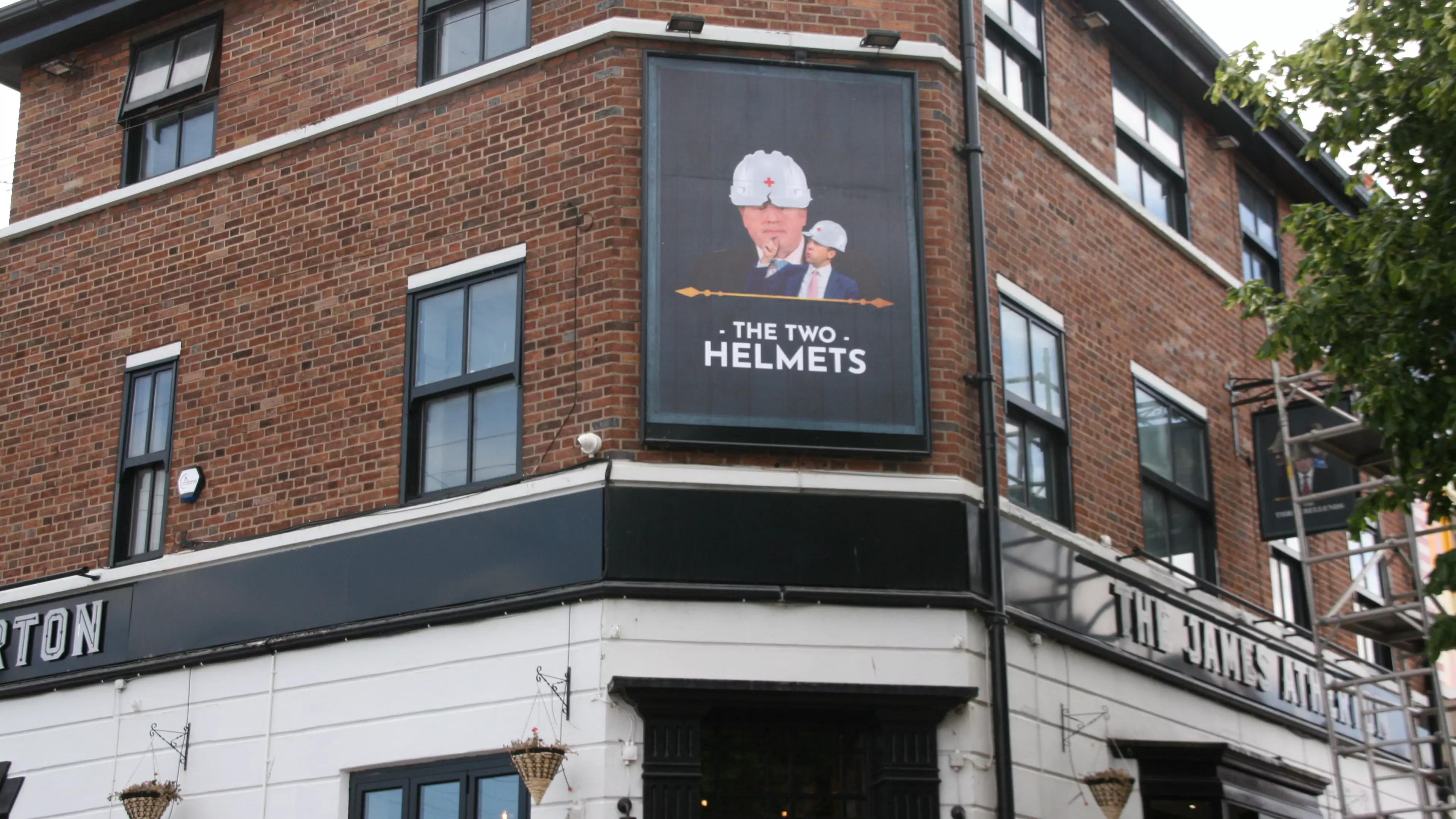 Pub Rebrands As 'Two Helmets' Following Government's Latest Lockdown Lifting Delay
