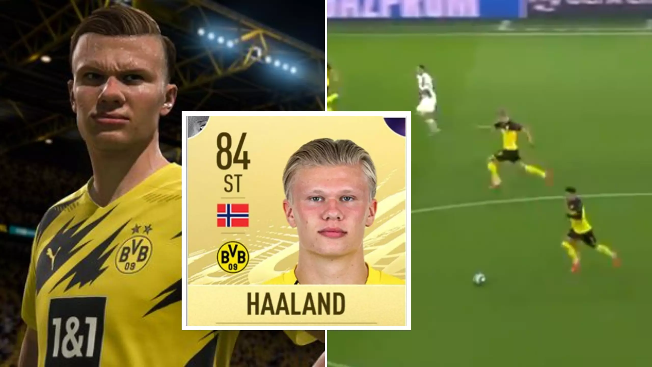 Fascinating Video Proves EA Sports Have Made A Mistake With Erling Haaland's FIFA 21 Rating