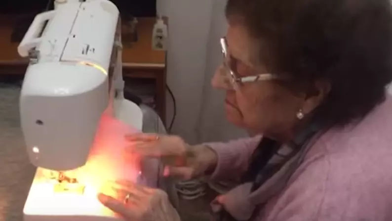 Quarantined Grandma, 84, Sews 50 Face Masks A Day Amid Shortage